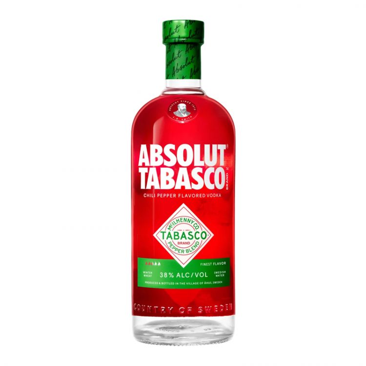 Absolut Tabasco 38% 700 ml