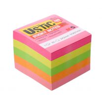 Blok lepiaci M&G 51x51 mm (5 neónových farieb v balení)