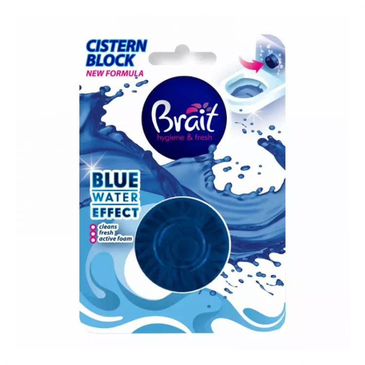 Brait WC blok do nádržky Blue 50g