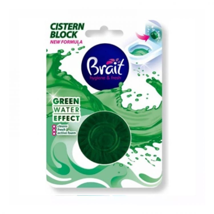 Brait WC blok do nádržky Green 50g