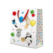Darčeková taška PAW Animals Party, big - 30x41x12 cm