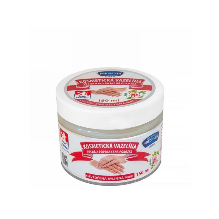 Fresh Air Mastičky bylinkové Biela vazelína 150 ml