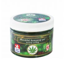 Konopný masážny gél Extra silný 150 ml