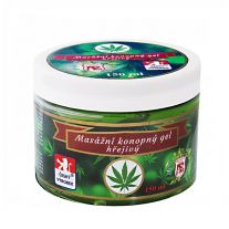 Konopný masážny gél Hrejivý 150 ml