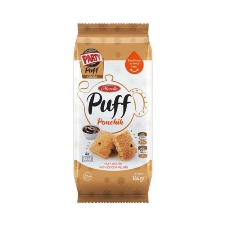 MORELLO Puff  Ponchik cacao 144 g