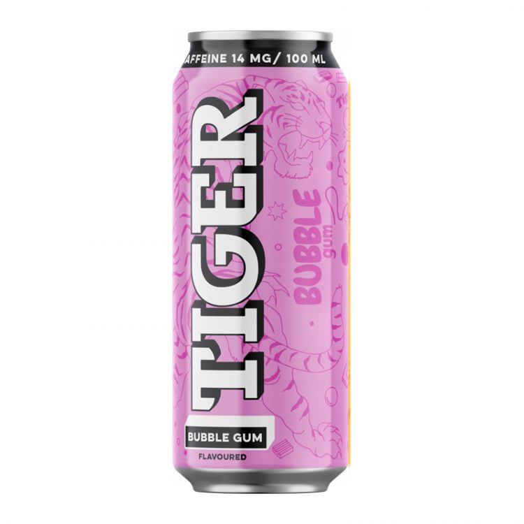 Tiger Bubble gum energetický nápoj 500ml