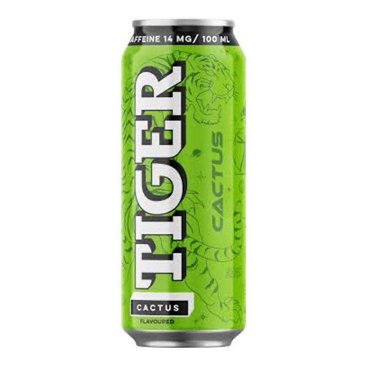 Tiger Kaktus nízky obsah kofeínu 500ml