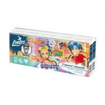 Hygienické vreckovky Linteo TEENS 10 x 10 ks (3 vrstvové)