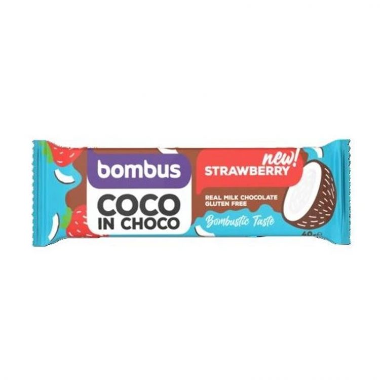 Bombus COCO in CHOCO Strawberry 40g