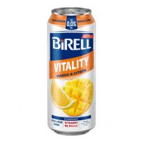 Birell 0,0 % Vitality radler nealkoholický mango-citrón 500 ml