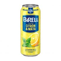 Birell 0,0 % radler nealkoholický citrón-mäta 500 ml