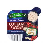 Krajánek pomazánka cottage a jalapeňo 100g