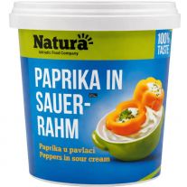 Natura Paprika v kyslej smotane 700g