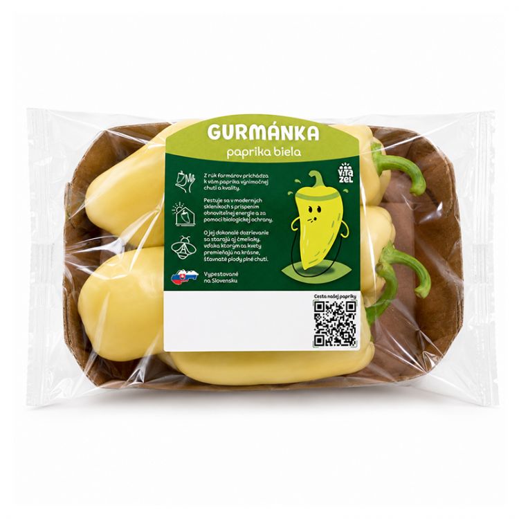 Gurmánka Paprika biela 400g