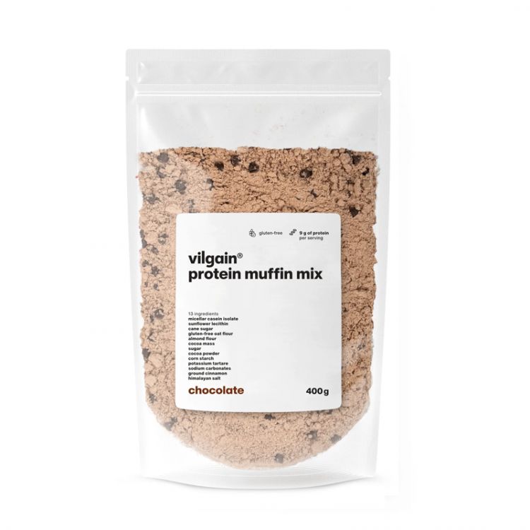 Vilgain Protein Muffin Mix čokoláda 400 g