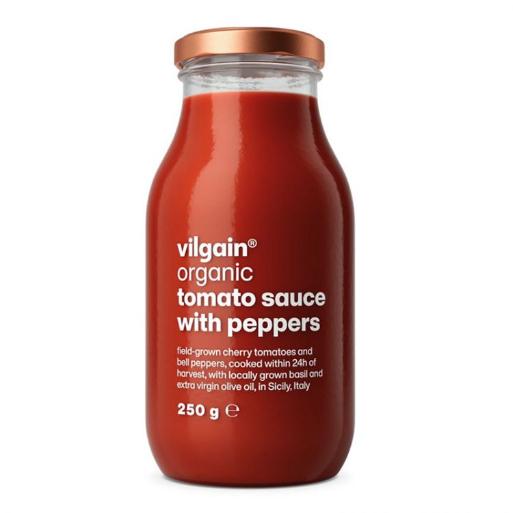 Vilgain Paradajková omáčka BIO sladká paprika 250 g