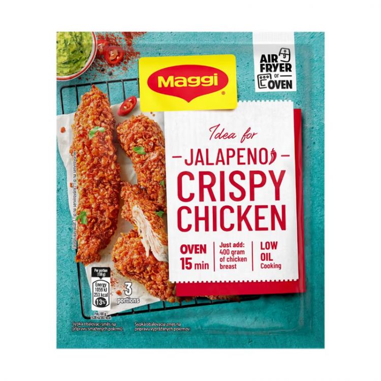 Maggi Air fryer Chrumkavé kura s Jalapeno 66 g