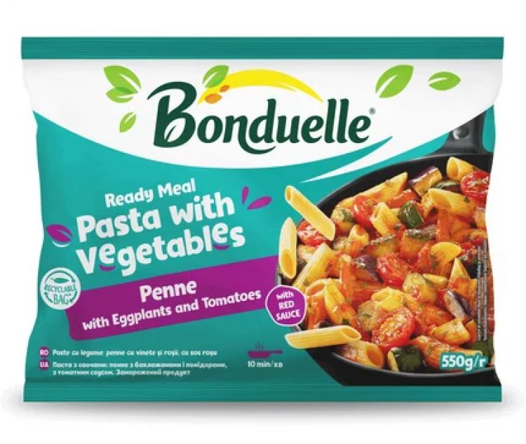 Bonduelle Penne s baklažánom a paradajkami 550g