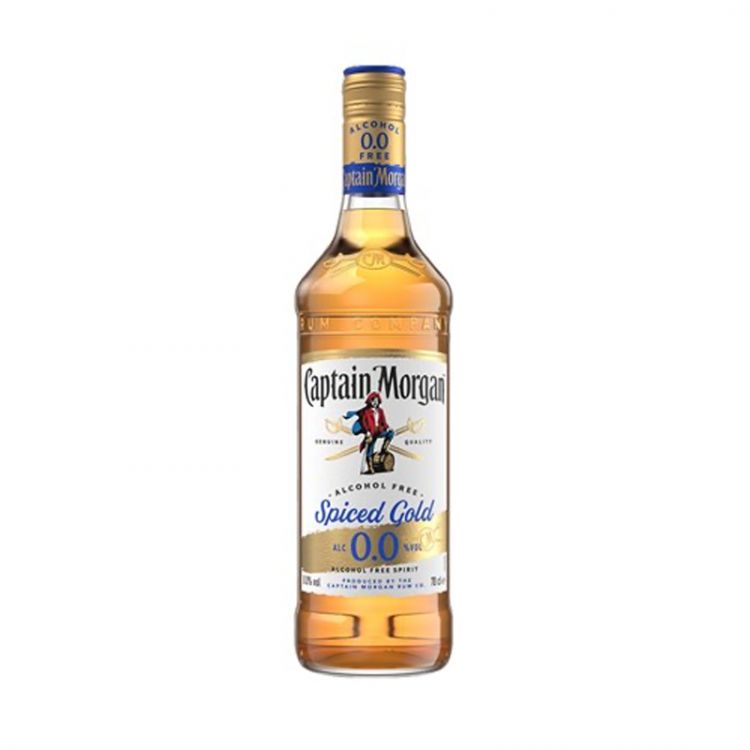 Captain Morgan Spiced Gold nealkoholický 0% 700 ml