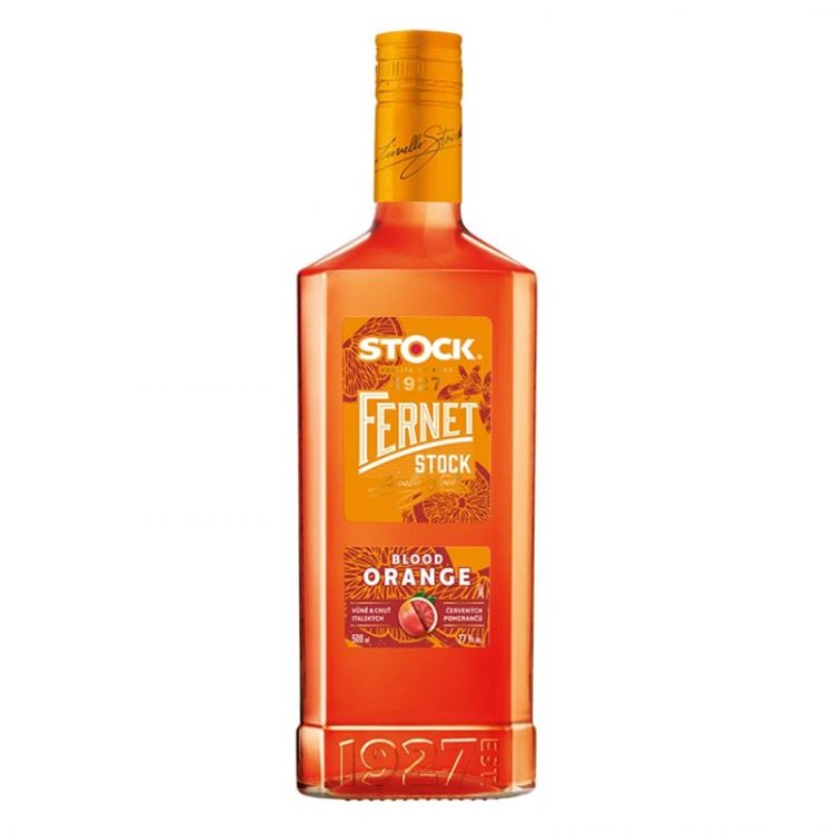 Fernet Stock Black Orange 27% 500 ml