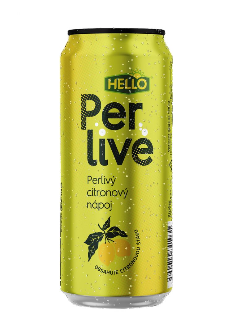 Hello Perlivé Citrón 330ml