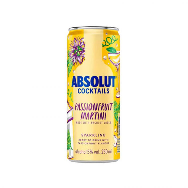 ABSOLUT Passionfruit Martini 5% 250 ml
