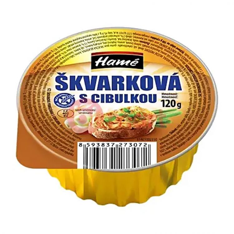 Hamé Škvarková s cibulkou 120g