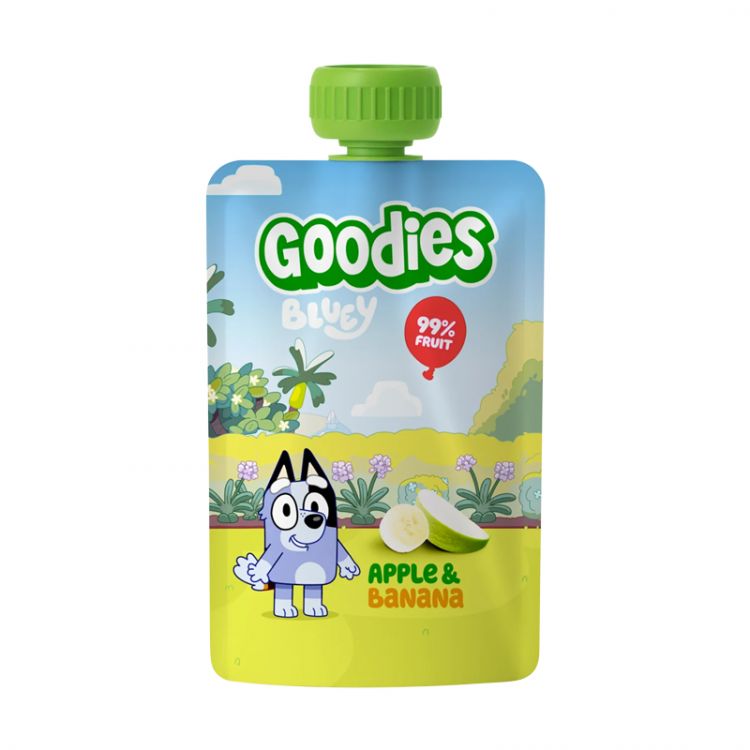 Goodies kapsička Bluey jablko banán 100g