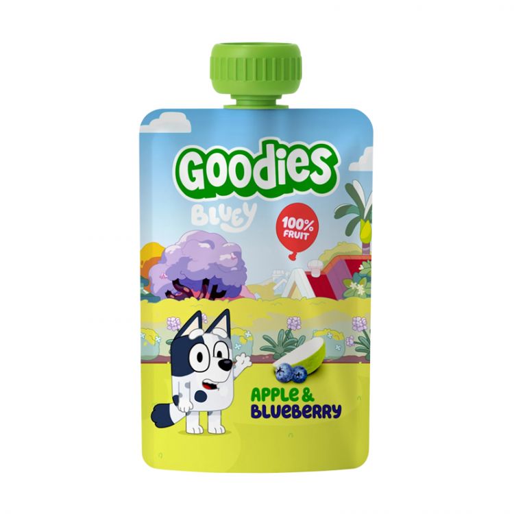 Goodies kapsička Bluey jablko čučoriedka 100g