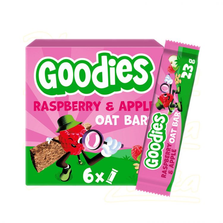 Goodies ovsená tyčinka malina-jablko 23g