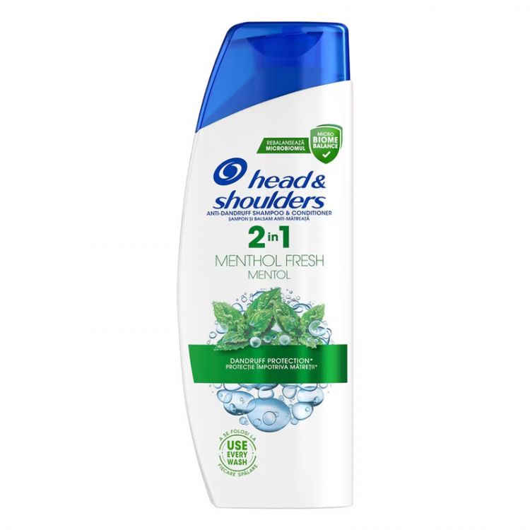 Head&Shoulders shampoo 330 ml 2in1 Menthol Fresh
