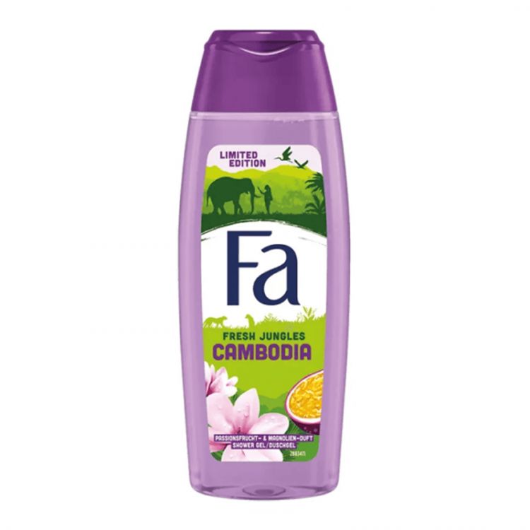 Fa shower gel 250 ml Cambodia Fresh Jungles Passionfruit&Magnolia