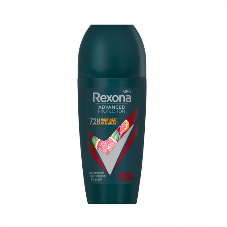 Rexona roll-on men 50 ml Advanced Protection Ultra Fresh 0% Alcohol