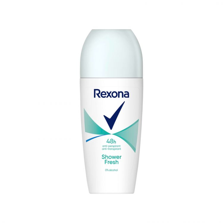 Rexona roll-on 50 ml Shower Fresh 0% Alcohol
