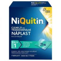 NIQUITIN Clear 21 mg/24 h 7 ks