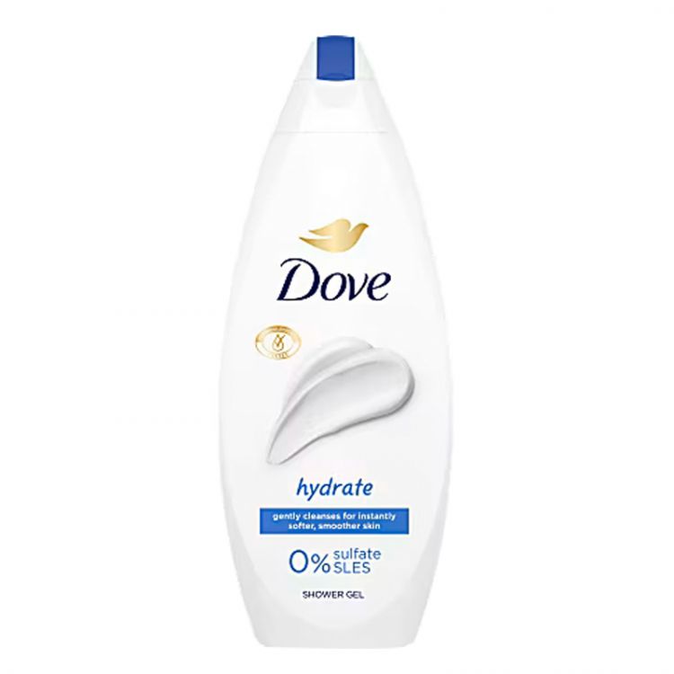 Dove shower gel 250 ml Hydrate 0%