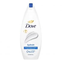 Dove shower gel 250 ml Hydrate 0%