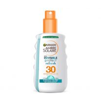 Garnier Ambre Solaire sun liquid pump FF 30 200 ml Invisible Protect Refresh