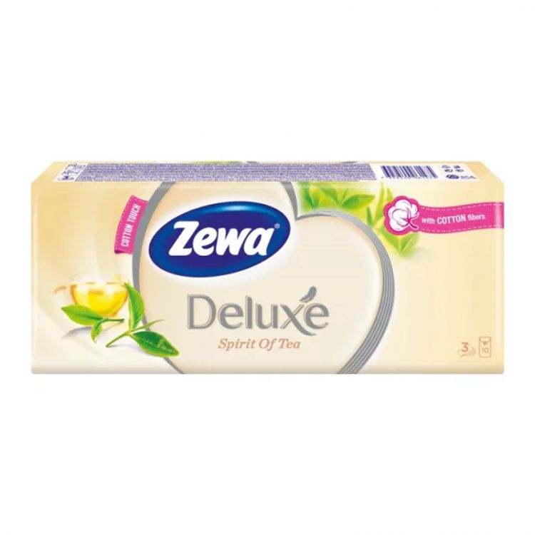Zewa tissues 3 layers 10x10 pcs Deluxe Spirit of Tea