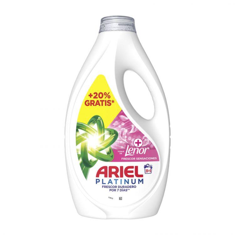 Ariel Gél na pranie 30 PD 1,35 l Platinum Touch of Lenor Fresh