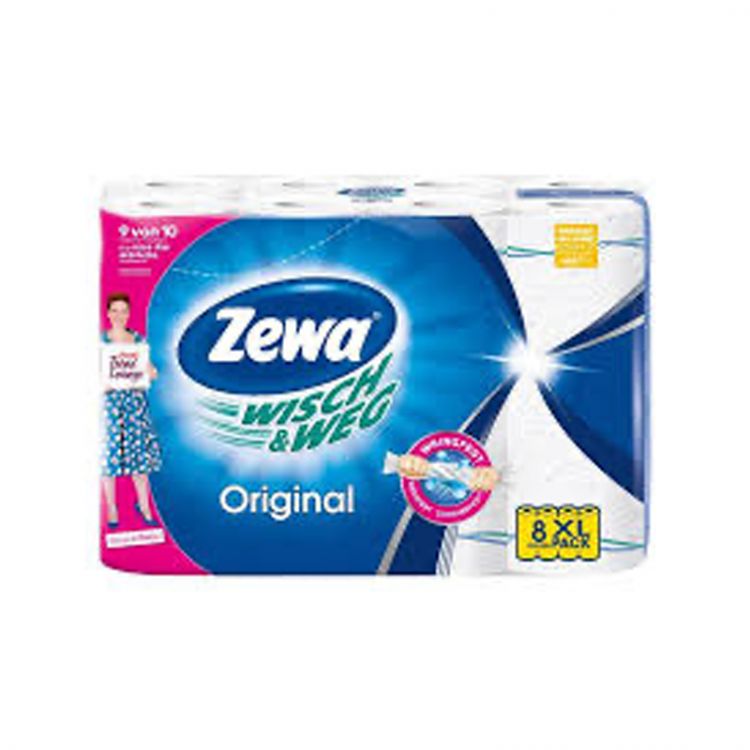 Zewa kitchen towels 2 ply 8 pcs Original