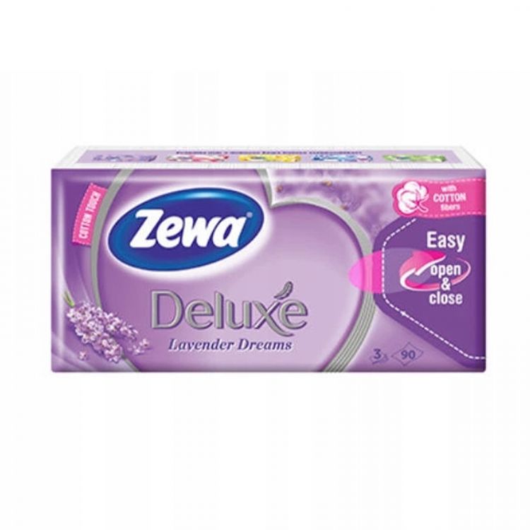 Zewa tissues 3 layers 90 pcs Deluxe Lavender