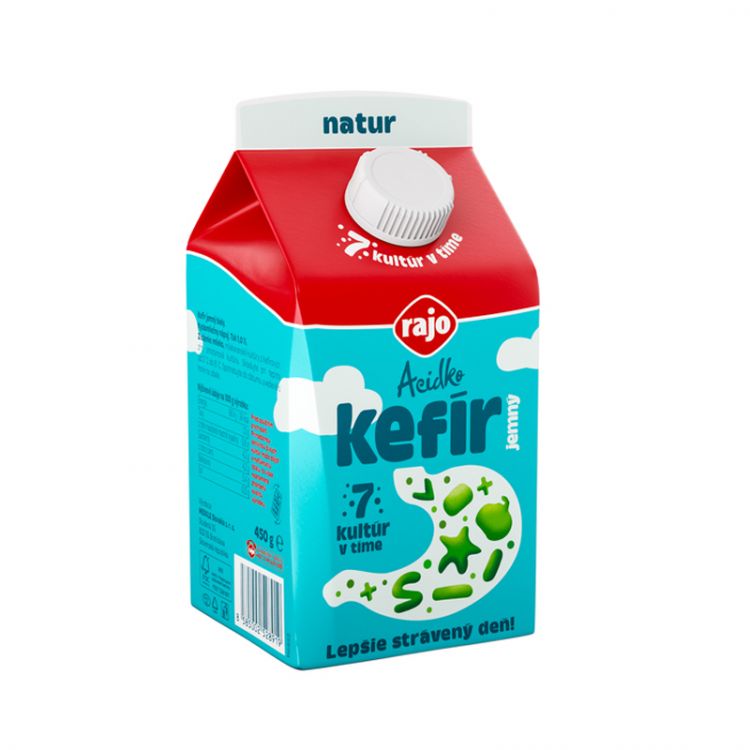 Acidko kefir jemný natur 450g