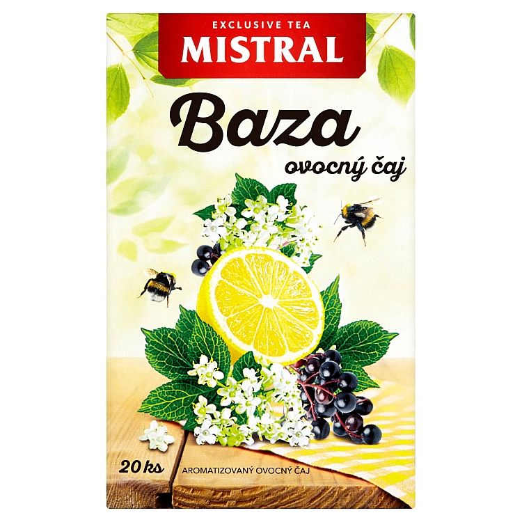 Mistral Äaj ovocnĂ˝ baza 40g - eDELIA.sk