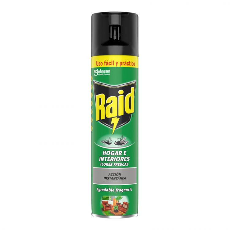 Raid fly and mosquito killer spray 400 ml Fresh Flowers (indoor)