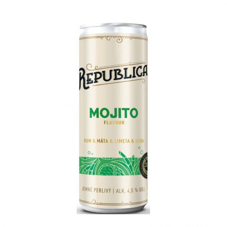 Republica Mojito 4,5% miešaný nápoj 250ml