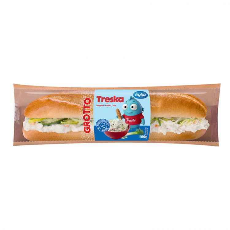 Grotto Bagetka Treska 150g