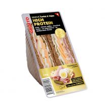 Grotto Sendvić HIGH Protein Šunka & Vajíčko 235g