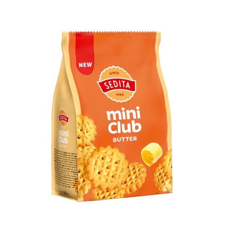 Sedita Rodinné Mini Club sušienky maslo 160 g