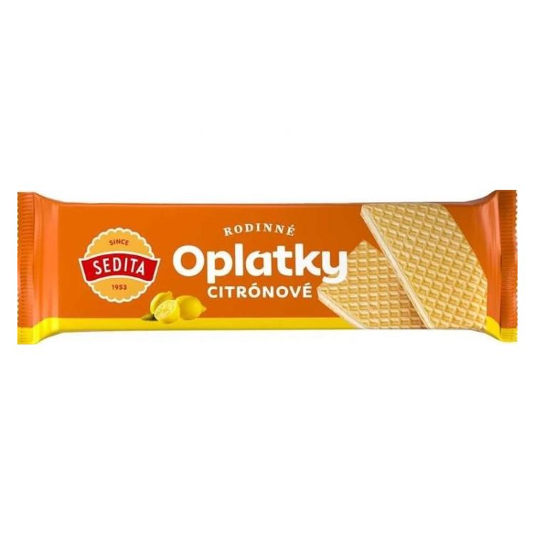Sedita Rodinné oblátky citrónové 130g